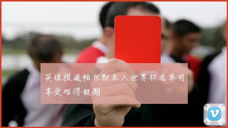 英媒报道帕尔默未入世界杯名单将享受难得假期